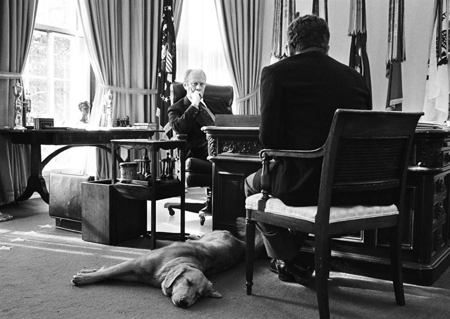 Chú chó Liberty của tổng thống Gerald Ford tại Nhà Trắng