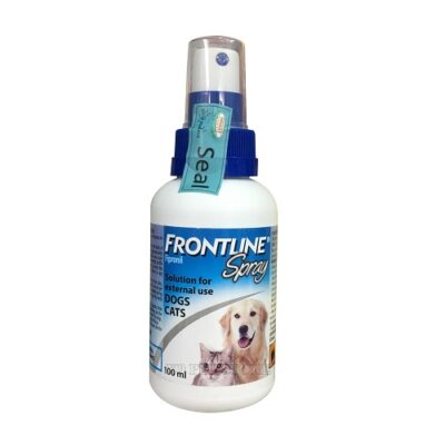 Thuốc xịt hỗ trợ điều trị bọ chét, ve, rận chó mèo Merial Frontline Spray